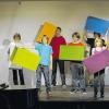 Gemeinsam: Seit zehn Jahren gibt es am Deutschhaus-Gymnasium Modellklassen für besonders begabte Schüler. Anlässlich des Jubiläums zeigten Schüler der Modellklassen in einer Feierstunde die „Bausteine“ der Hochbegabtenförderung am Deutschhaus-Gymnasium.