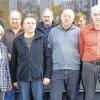 Engagiert und routiniert: Die Geschäftsleiter Hans-Hermann Weihrauch (links) und Stefan Weihrauch (rechts) zeichneten langjährige Mitarbeiter ihres Unternehmens Weihrauch Sport GmbH & Co KG aus. Im Bild (ab Zweiter von links) Helmut Amend, Hans-Jürgen Eckers, Klaus-Dieter Römhild, Seniorchefin Christel Weihrauch, Helmut Hess, Peter Kellermann, Egon Dietz, Werner Künzel, Michael Sopp, Arnold Kuchenbrod, Wolfgang Dietz und Betriebsratsvorsitzender Wolfgang Lindner.