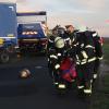 Gefahrgutübung am Forster WEg: Über  100 Feuerwehrleute, THW-Spezialisten, DLRG-Aktiven und Rotkreuzlern probten den Ernstfall.