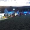 Gefahrgutübung am Forster WEg: Über  100 Feuerwehrleute, THW-Spezialisten, DLRG-Aktiven und Rotkreuzlern probten den Ernstfall.
