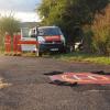 Gefahrgutübung am Forster WEg: Über  100 Feuerwehrleute, THW-Spezialisten, DLRG-Aktiven und Rotkreuzlern probten den Ernstfall.