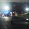 Gefahrgutübung am Forster WEg: Über  100 Feuerwehrleute, THW-Spezialisten, DLRG-Aktiven und Rotkreuzlern probten den Ernstfall.