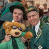 Großartige Stimmmung beim Weisbacher Oktoberfest. Nach dem Festzug wurden auf dem Sportplatz noch getanzt.