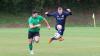 Rapid Ebelsbach (im Bild Sascha Brix, rechts) besiegt den TSV Forst (Bekim Mustafa) mit 3:1.