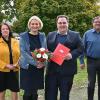 Pamela Nembach und Marc Nötscher (beide Bildmitte) sind die neuen gleichberechtigten Vorsitzenden des SPD-Kreisverbandes Main-Spessart. Ihnen zur Seite stehen vier Stellvertreter. Dies sind (von links): Florian Sauer, Monika Poracky, Stefan Rümmer und Christoph Müller.