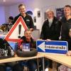 Das Team der Fahrschule Trump mit den beiden Brüdern Holger und Ralf Trump hat nun auch in Wiesentheid eine Filiale. Über den Andrang bei der Eröffnung freuten sich (von links) Matthias Achtelstetter, Ralf Trump, Andreas Otter, Armin Tichai, Holger Trump, Manuela Walter und Sigrid Trump.