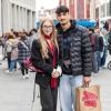 Tausende Menschen strömen am Mantelsonntag 27.10.24 in die Würzburger Innenstadt zum Shoppen.