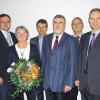 Verabschiedet: Nach mehr als 33 Jahren als Geschäftsleitender Beamter der Gemeinde Kolitzheim wurde Winfried Fella aus Gerolzhofen in die Freistellungsphase der Altersteilzeit verabschiedet. Im Bild von links: Personalratsvorsitzender Rainer Ullrich, Theresia Fella, zweiter Bürgermeister Martin Mack, Winfried Fella, Kämmerer Gerhard Karbacher und Bürgermeister Horst Herbert.