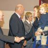 Auf ein gutes neues Jahr: JU-Kreisvorsitzender Björn Jungbauer, seine Partnerin Katharina Heil und Sohn Paul sind eine junge Familien. Bayerns ehemaliger Finanzminister Gerhard Fahrenschon kritisierte beim Neujahrsempfang der CSU in Rimpar unter anderem, dass es davon immer weniger gebe und die Politik bald eine Antwort auf das Warum finden müsse.