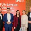 Das sind die Kandidatinnen und Kandidaten der Unterfranken-SPD für die Bundestagswahl (von links): Markus Hümpfer, Manuel Michniok, Katharina Räth, Sabine Dittmar und Bernd Rützel.