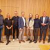 Der neue Aufsichtsrat (von links): Vorstand Stefan Scherg, Klaus Thoma, Stefanie Schwab, Andreas Burk, Michael Streitenberger, Kerstin Deckenbrock, Ute König, Thomas Stamm und der geschäftsführende Vorstand Bernd Koch.