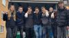 Halfen tatkräftig bei den Vorbereitungen zur ZDF-Live-Übertragung mit: Das Dag Technik-Team (v.l.) Carolina Buchardt, Philipp Selbach, Noah Gangl, Julian Baumann, Nico Hadenfeldt, Jakob van Elten und Gabriel Berndt.