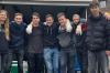 Halfen tatkräftig bei den Vorbereitungen zur ZDF-Live-Übertragung mit: Das Dag Technik-Team (v.l.) Carolina Buchardt, Philipp Selbach, Noah Gangl, Julian Baumann, Nico Hadenfeldt, Jakob van Elten und Gabriel Berndt.