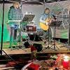 Jürgen Ballner und Christiane Hartmann von der Band „Venus“ beim Hofkonzert