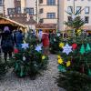 Traditionell besucht das Nürnberger Christkind immer am Samstag vor dem 1. Advent den Weihnachtsmarkt in Schweinfurt