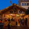 Traditionell besucht das Nürnberger Christkind immer am Samstag vor dem 1. Advent den Weihnachtsmarkt in Schweinfurt