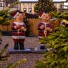 Traditionell besucht das Nürnberger Christkind immer am Samstag vor dem 1. Advent den Weihnachtsmarkt in Schweinfurt