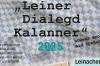 Kalender-Deckblatt des Leinacher Kalenders.  