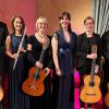 Die Musiker des Abschlusskonzertes: Niklas Rauchenberger, Sayuri Hattori, Barbara Hölzer, Jennifer Müller, Anja Heilig und  Johannes Teubler.