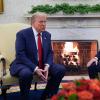 Biden und Trump im Oval Office.