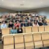 Die Schüler des Franz-Ludwig-von-Erthal-Gymnasiums Lohr diskutierten angeregt mit dem SPD-Bundestagsabgeordneten Bernd Rützel.