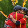 Rafi Rachek (links) und Sam Dylan verlassen „Das Sommerhaus der Stars” als Gewinner.