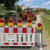 Bei den Arbeiten an der Ortsdurchfahrt in Stetten tauchen immer wieder neue Probleme auf. Das Foto wurde im Juni vergangenen Jahres aufgenommen.