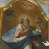 Das  Bildnis "Mutter Gottes der schönen Liebe" im linken Seitenaltar der Gaukönigshöfer Schutzengelkirche ist mit einer interessanten Geschichte verbunden.