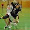Neuzugang Elena Keßler (beim Wurf) hatte großen Anteil am Sieg des TSV Mellrichstadt gegen die HSG Heidingsfeld/Waldbüttelbrunn.