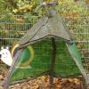 Das Tipi im Garten des Hortes wurde von der Fa. Langenbrunner wieder auf Vordermann gebracht, dafür soll ein Teil der Spende verwendet werden. Das Tipi im Garten des Hortes wurde von der Fa. Langenbrunner wieder auf Vordermann gebracht, dafür soll ein Teil der Spende verwendet werden.