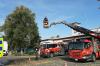 Besuch bei der Berufsfeuerwehr.