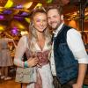 Zahlreiche Feierlustige besuchen am Samstag 26.10.24 das Gambacher Weinfest.