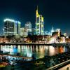 Abendstimmung in Frankfurt. 