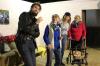 Proben in Geroda: Die Theatergruppe Geroda-Platz übt für die Vorstellung "Bankraub mit Rollator" im November.