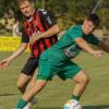 Mit 0:2 unterlagen Lukas Merkl (links) und sein TSV Aubstadt II im Hinspiel dem TSV Großbardorf (im Bild: Lorenz Seuffert).