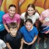 Ein Teil des Mini-Teams bei der Altpapiersammlung in Dipbach. Ein Teil des Mini-Teams bei der Altpapiersammlung in Dipbach.