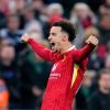 Curtis Jones von Liverpool jubelt über seinen Treffer zum 2:1.