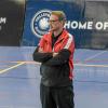 Kein Volleyball am Wochenende: Das Spiel des VC Eltmann um Trainer Marco Donat (Archivbild) gegen den TSV Grafing findet nicht statt.