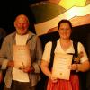 Auf dem Foto (von links): Sebastian Ullrich (Vorstand), Tobias Beck (Vereinsehrenzeichen Gold), Katrin Diel (Vereinsehrenzeichen Silber), Fabian Hörnis (Vorstand).