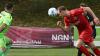 Aubstadts Marco Nickel (Mitte) verpasst in dieser Szene nur um Haaresbreite den Ball und das mögliche 1:0 im Heimspiel gegen die SpVgg Bayreuth. Aubstadts Marco Nickel (Mitte) verpasst in dieser Szene nur um Haaresbreite den Ball und das mögliche 1:0 im Heimspiel gegen die SpVgg Bayreuth.