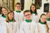 Die katholische Kirchengemeinde Hafenlohr freut sich über zwei neue Ministranten: Fabienne Marschik und Leo Grüdl.