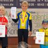 Noah Rudloff, RV 1889 Schweinfurt (113 Punkte) - Magnus Herrmann, RV Viktoria Wombach (125 Punkte) und Valentin Hart, RV Concordia Karbach (109 Punkte).