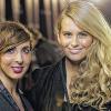 Berlin Fashion Week: Die Bad Kissinger Friseurin Janina Ehrenberg mit Michalsky-Model Melisa Dobric.