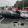 An der Kreuzung Osttangente -Südtangente ereignete sich in Lohr am Donnerstagnachmittag ein Verkehrsunfall mit fünf Fahrzeugen.
