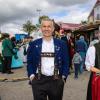 Großartige Stimmmung beim Weisbacher Oktoberfest. Nach dem Festzug wurden auf dem Sportplatz noch getanzt.