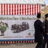 Großartige Stimmmung beim Weisbacher Oktoberfest. Nach dem Festzug wurden auf dem Sportplatz noch getanzt.