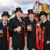 Großartige Stimmmung beim Weisbacher Oktoberfest. Nach dem Festzug wurden auf dem Sportplatz noch getanzt.
