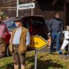 Großartige Stimmmung beim Weisbacher Oktoberfest. Nach dem Festzug wurden auf dem Sportplatz noch getanzt.