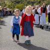 Großartige Stimmmung beim Weisbacher Oktoberfest. Nach dem Festzug wurden auf dem Sportplatz noch getanzt.