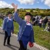 Großartige Stimmmung beim Weisbacher Oktoberfest. Nach dem Festzug wurden auf dem Sportplatz noch getanzt.
